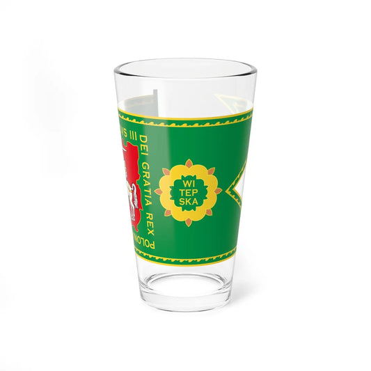 Banner of Vitebsk Voivodeship 1609-1618-1 (Belarus) (Coat of Arms) Pint Glass 16oz 16oz - Go Mug Yourself