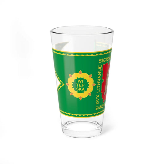 Banner of Vitebsk Voivodeship 1609-1618-2 (Belarus) (Coat of Arms) Pint Glass 16oz 16oz - Go Mug Yourself