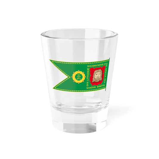 Banner of Vitebsk Voivodeship 1609-1618-2 (Belarus) (Coat of Arms) Shot Glass 1.5oz 1.5oz - Go Mug Yourself
