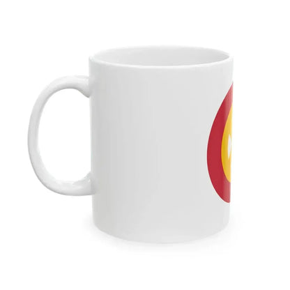 Banner of Volksbund Hungary (Hungary) White Coffee Mug - Go Mug Yourself