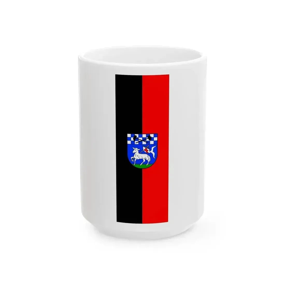 Banner Penzberg (Germany) White Coffee Mug 15oz - Go Mug Yourself