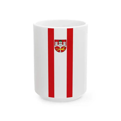 Banner Remagen (Germany) White Coffee Mug 15oz - Go Mug Yourself