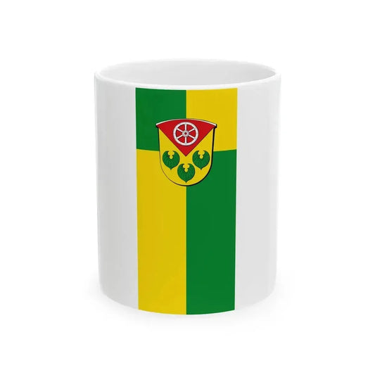 Banner Rodau Bergstrasse (Germany) White Coffee Mug 11oz - Go Mug Yourself
