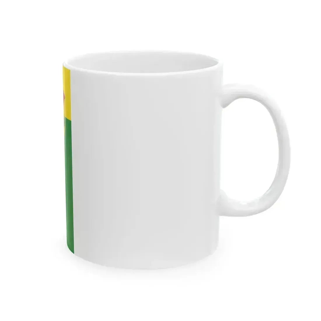 Banner Rodau Bergstrasse (Germany) White Coffee Mug - Go Mug Yourself