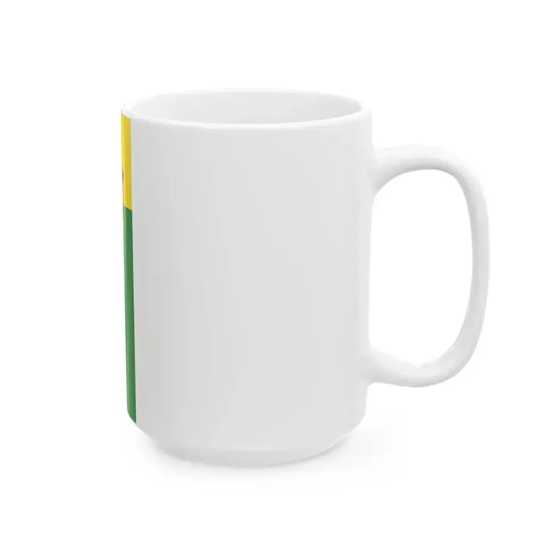 Banner Rodau Bergstrasse (Germany) White Coffee Mug - Go Mug Yourself