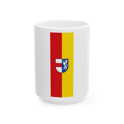 Banner Sankt Poelten (Austria) White Coffee Mug 15oz - Go Mug Yourself