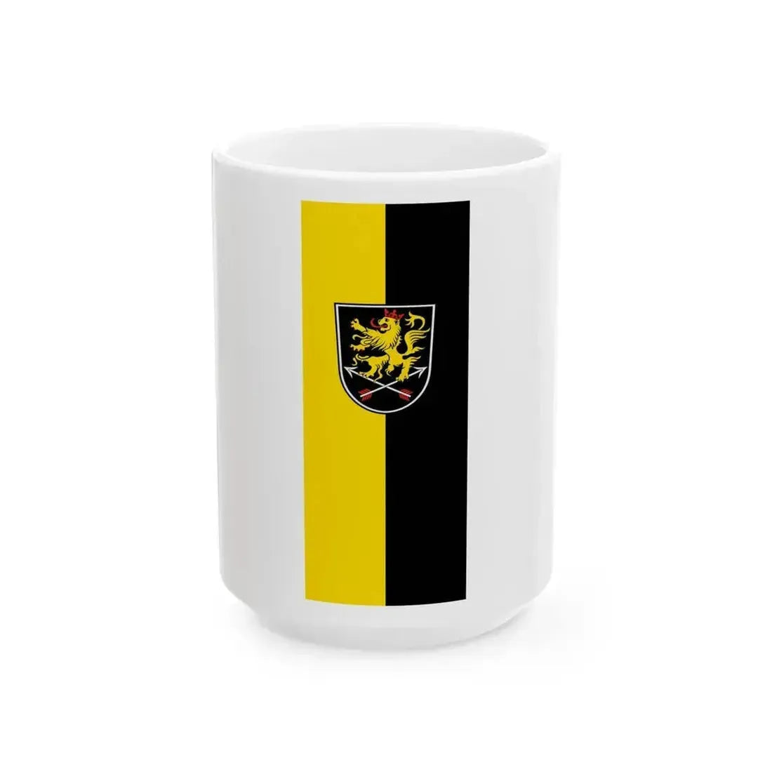 Banner Schriesheim (Germany) White Coffee Mug 15oz - Go Mug Yourself