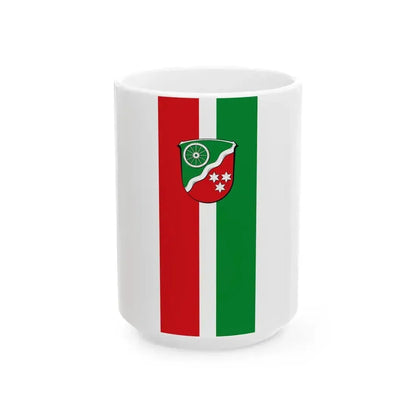 Banner Sensbachtal (Germany) White Coffee Mug 15oz - Go Mug Yourself
