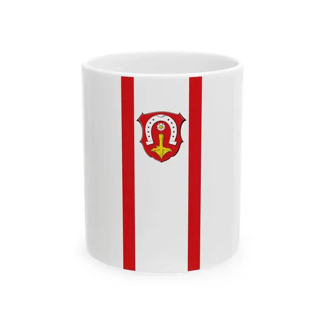 Banner Stadt Griesheim (Germany) White Coffee Mug 11oz - Go Mug Yourself