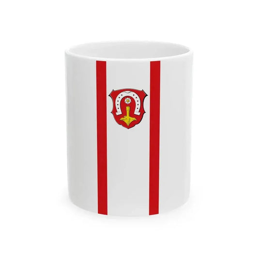 Banner Stadt Griesheim (Germany) White Coffee Mug 11oz - Go Mug Yourself