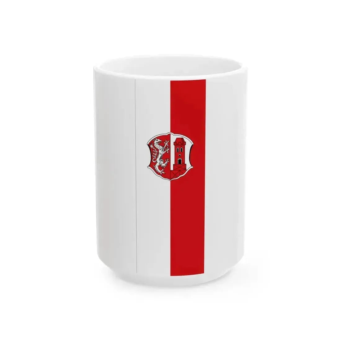 Banner Steingaden (Germany) White Coffee Mug 15oz - Go Mug Yourself