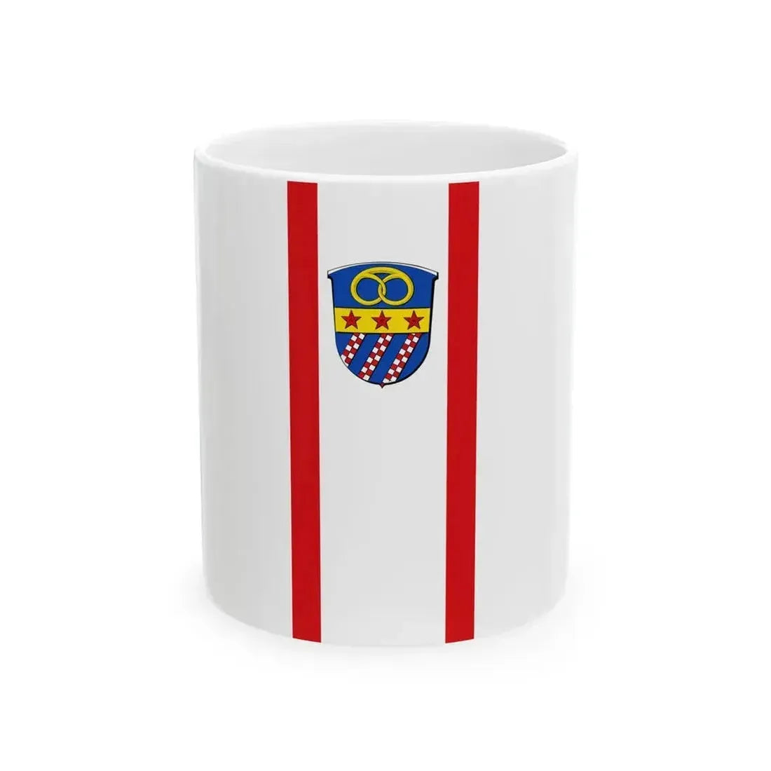 Banner Traisa (Germany) White Coffee Mug 11oz - Go Mug Yourself