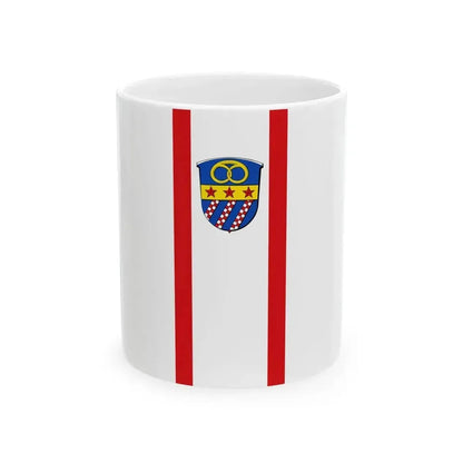 Banner Traisa (Germany) White Coffee Mug 11oz - Go Mug Yourself