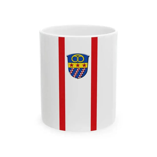 Banner Traisa (Germany) White Coffee Mug 11oz - Go Mug Yourself