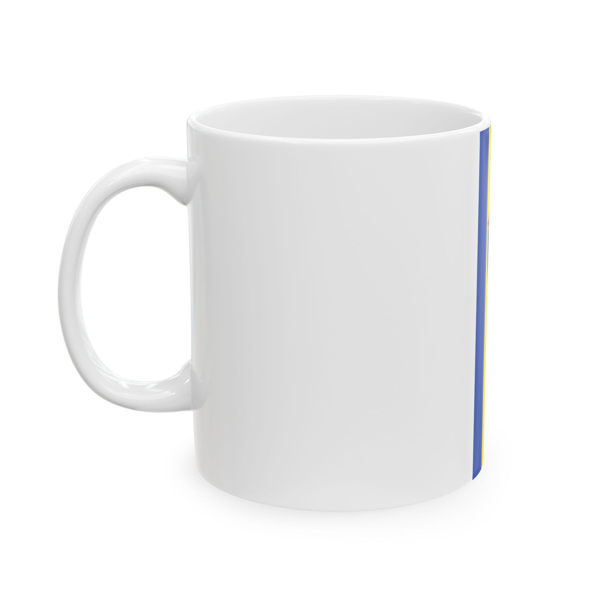 Banner Udenhausen Grebenau (Germany) White Coffee Mug-Go Mug Yourself
