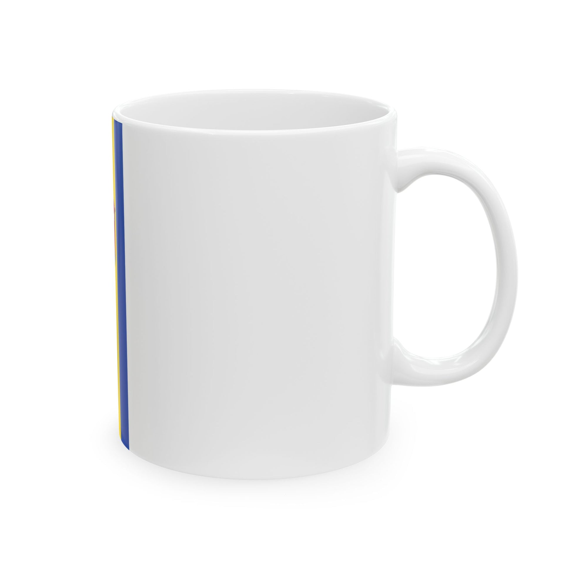 Banner Udenhausen Grebenau (Germany) White Coffee Mug-Go Mug Yourself