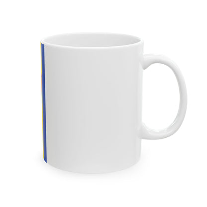 Banner Udenhausen Grebenau (Germany) White Coffee Mug-Go Mug Yourself