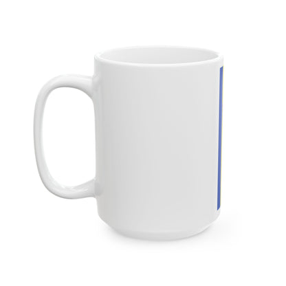 Banner Udenhausen Grebenau (Germany) White Coffee Mug-Go Mug Yourself
