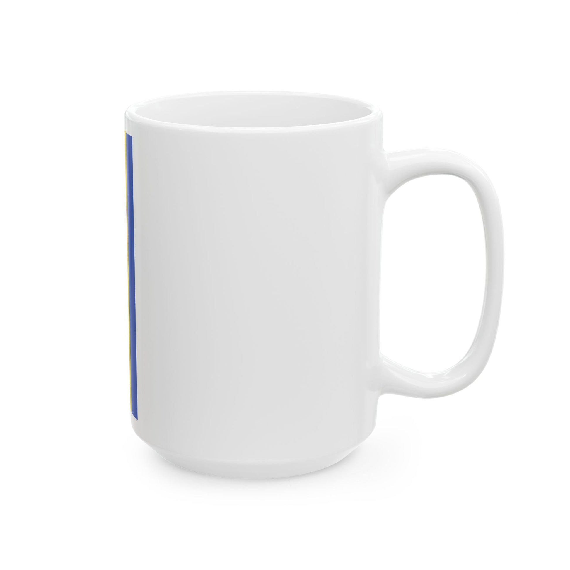Banner Udenhausen Grebenau (Germany) White Coffee Mug-Go Mug Yourself