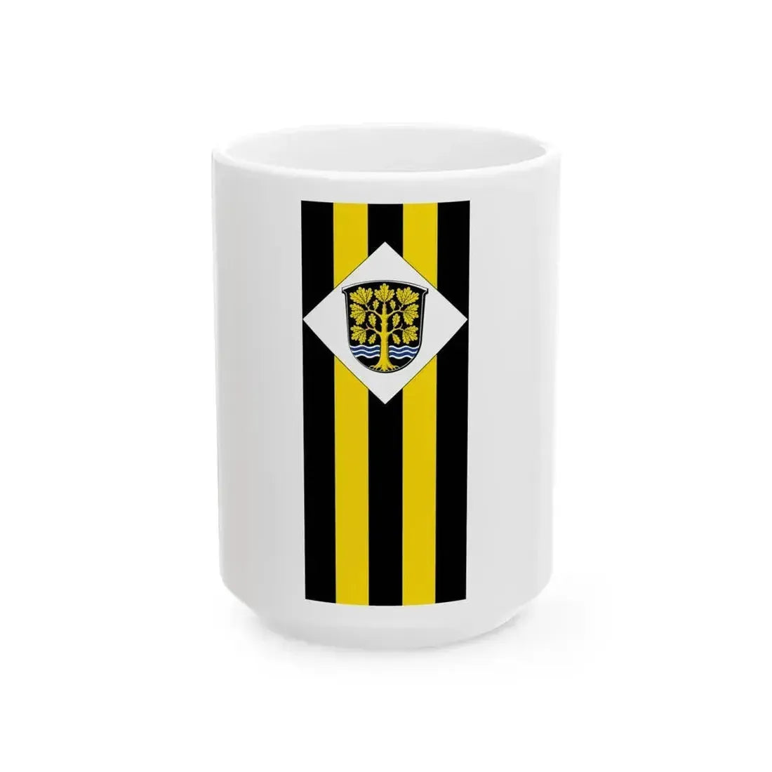 Banner Vadenrod (Germany) White Coffee Mug 15oz - Go Mug Yourself