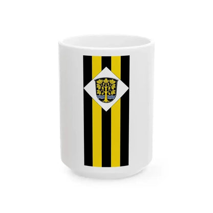 Banner Vadenrod (Germany) White Coffee Mug 15oz - Go Mug Yourself