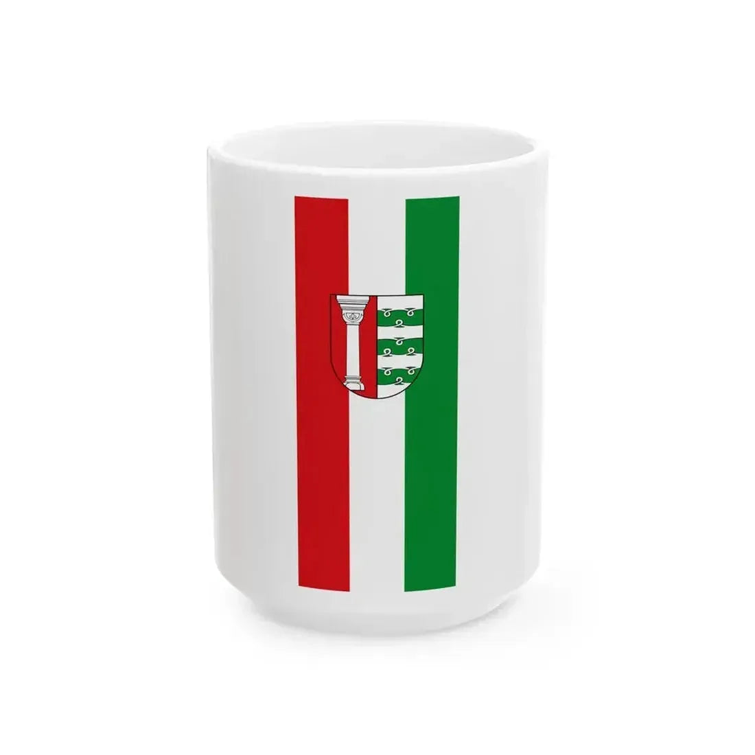 Banner Wahlsburg (Germany) White Coffee Mug 15oz - Go Mug Yourself