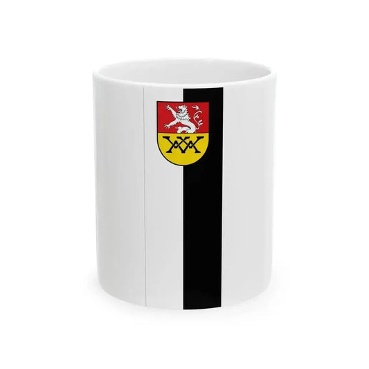 Banner Waldmohr (Germany) White Coffee Mug 11oz - Go Mug Yourself
