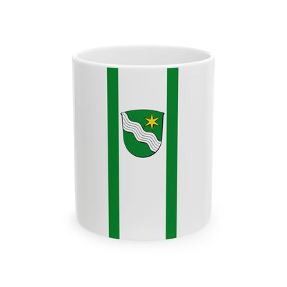 Banner Wartenberg Hessen (Germany) White Coffee Mug-11oz-Go Mug Yourself