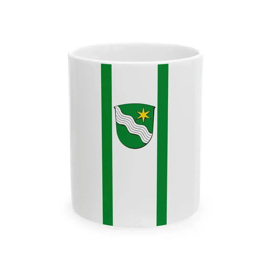Banner Wartenberg Hessen (Germany) White Coffee Mug 11oz - Go Mug Yourself