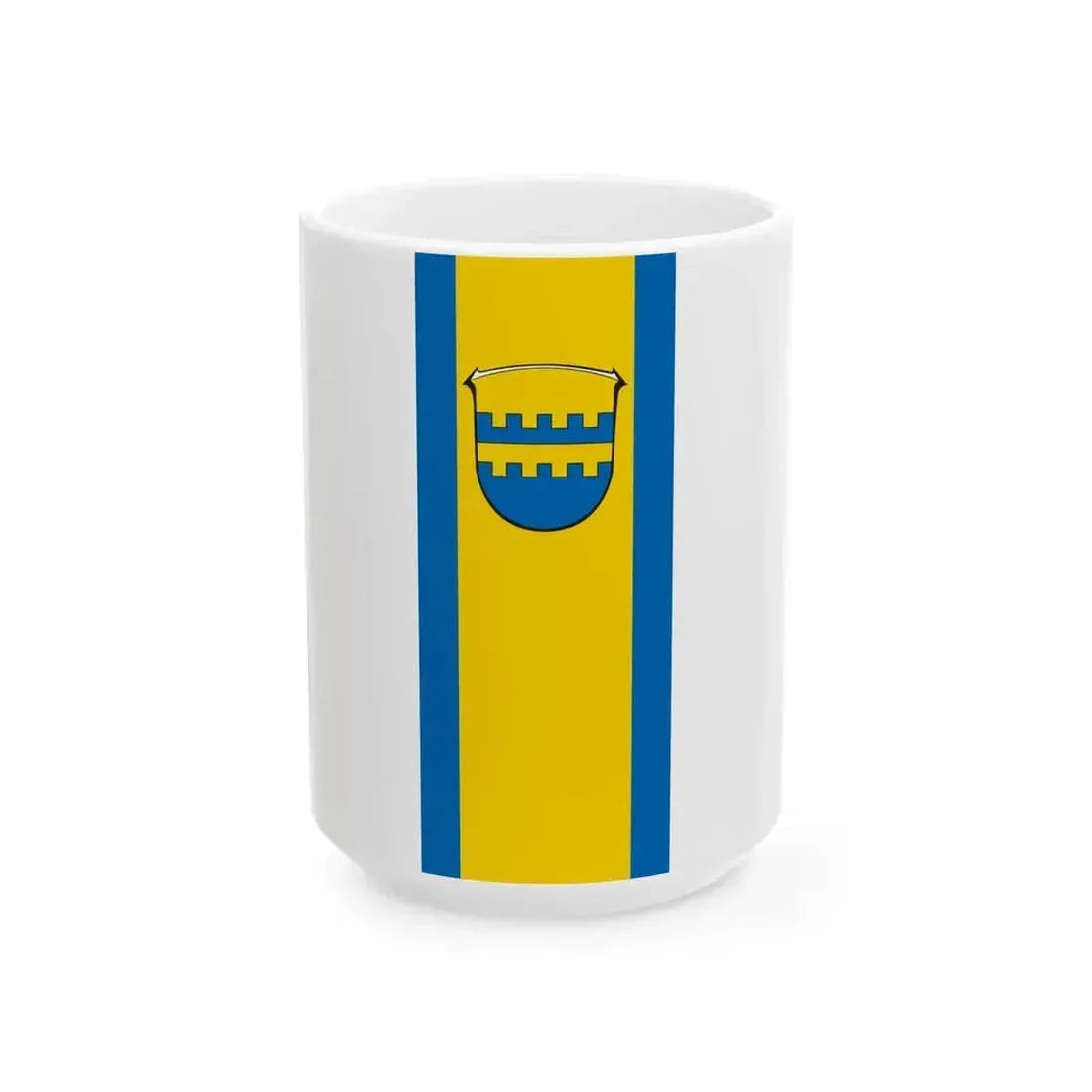 Banner Wehrda Marburg (Germany) White Coffee Mug 15oz - Go Mug Yourself