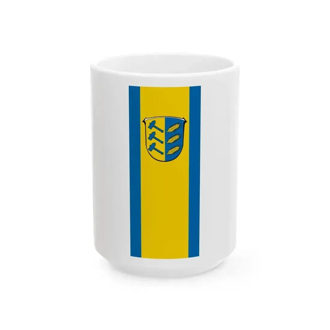 Banner Weidenhausen (Germany) White Coffee Mug 15oz - Go Mug Yourself