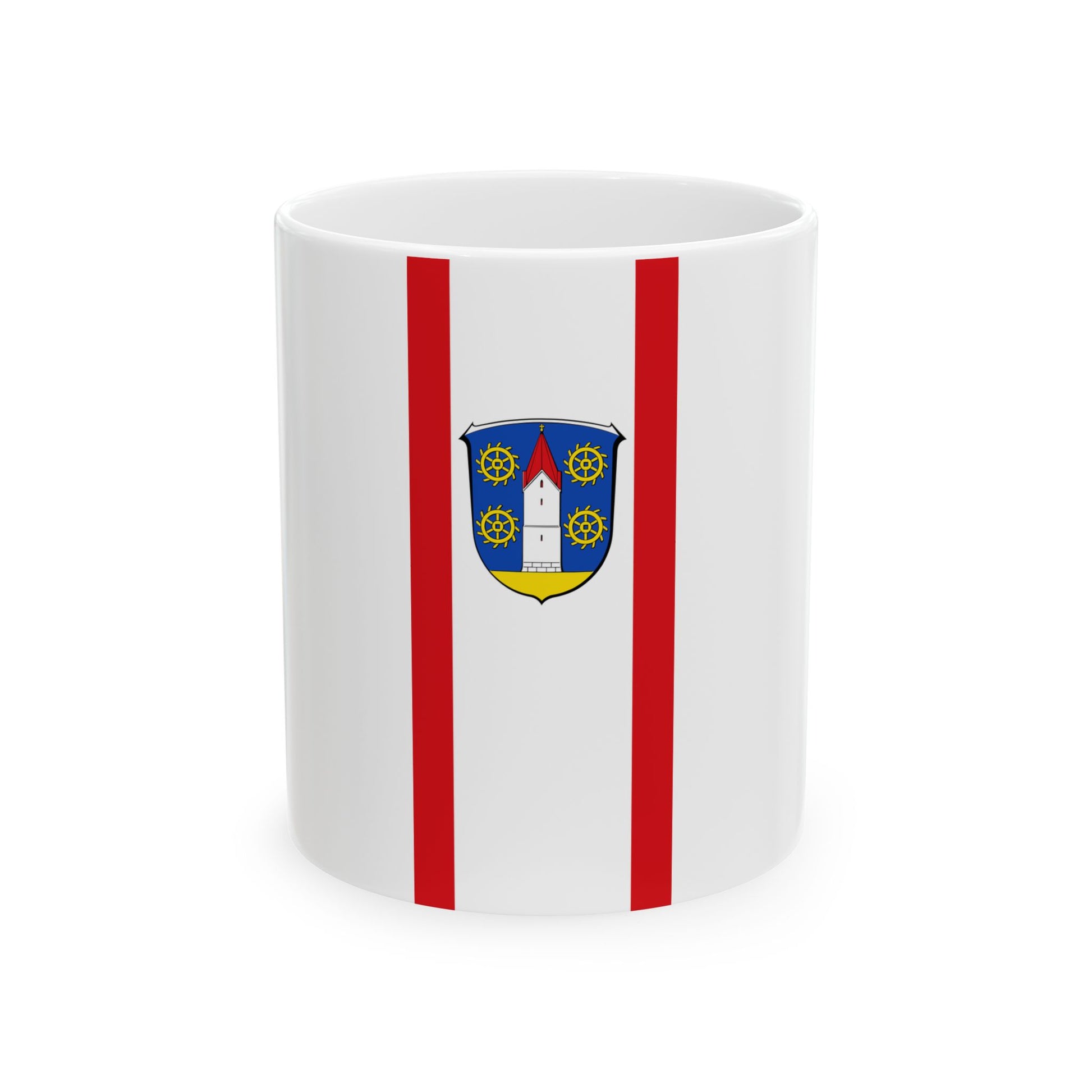 Banner Weiskirchen Rodgau (Germany) White Coffee Mug-11oz-Go Mug Yourself
