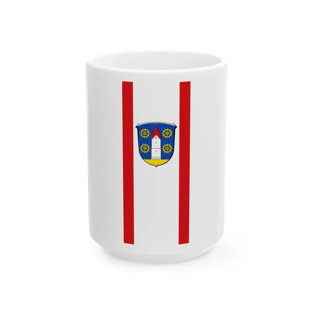 Banner Weiskirchen Rodgau (Germany) White Coffee Mug 15oz - Go Mug Yourself