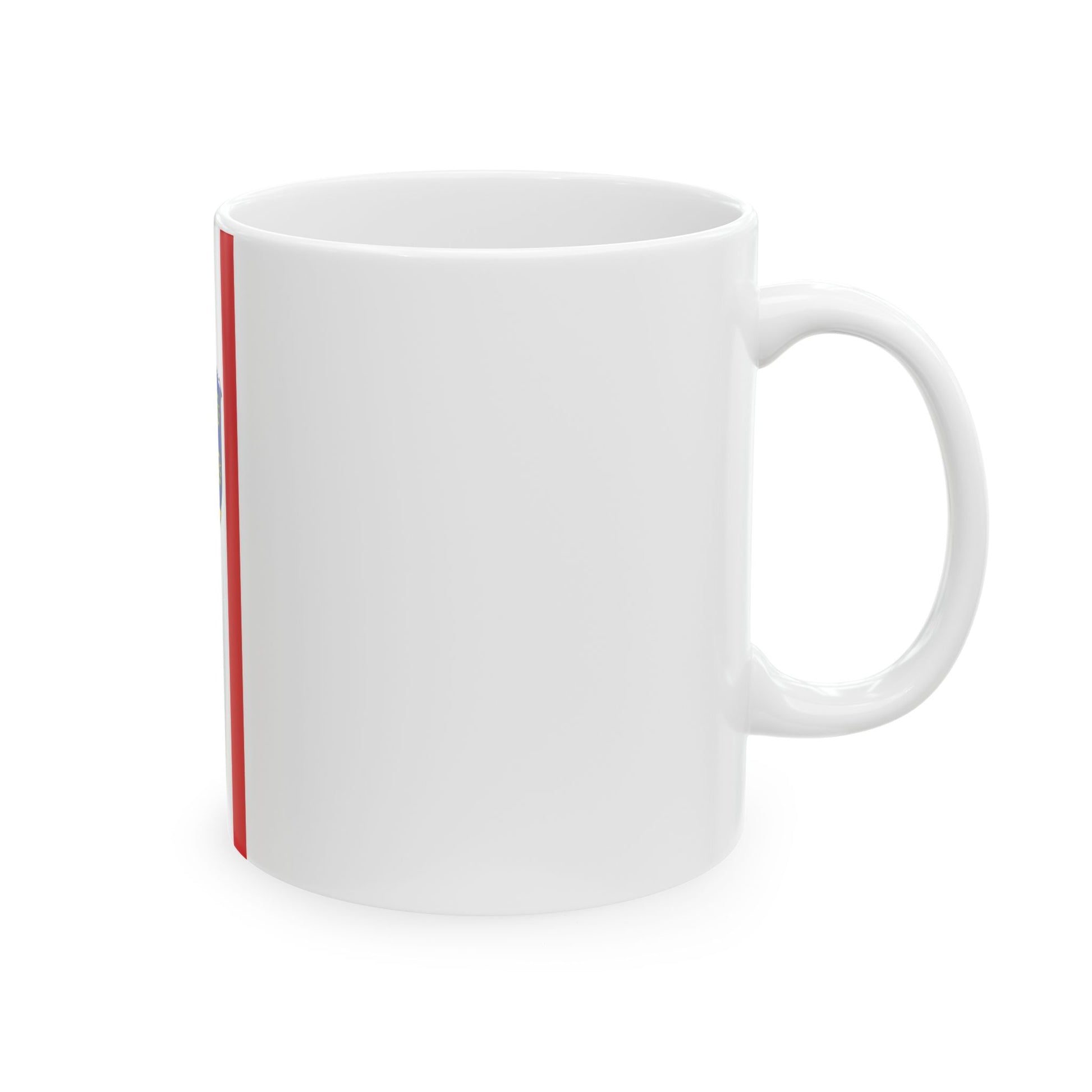 Banner Weiskirchen Rodgau (Germany) White Coffee Mug-Go Mug Yourself