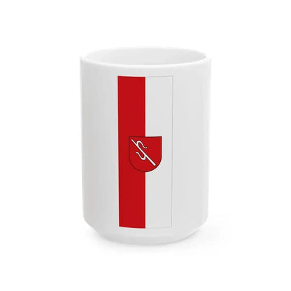 Banner Zell an der Pram (Austria) White Coffee Mug 15oz - Go Mug Yourself