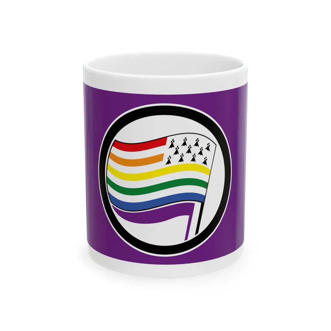 Banniel breizh al lorch (Belgium) White Coffee Mug 11oz - Go Mug Yourself