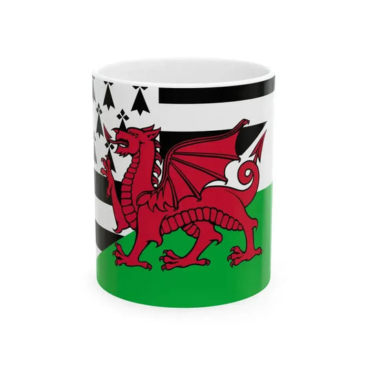 Banniel Breizh Kembre (Belgium) White Coffee Mug 11oz - Go Mug Yourself
