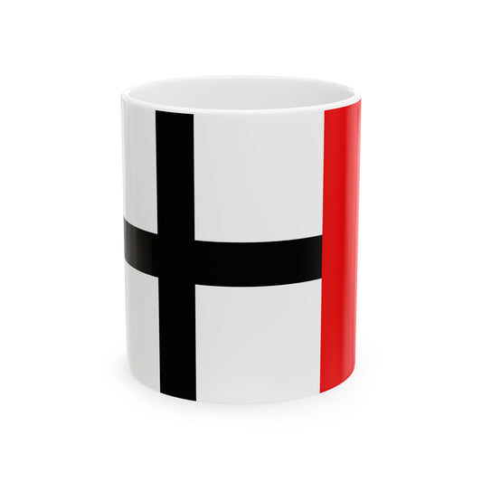 Banniel Brest 15vet kantved (Belgium) White Coffee Mug-11oz-Go Mug Yourself