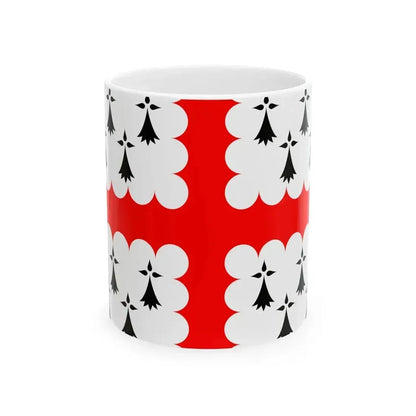 Banniel Bro Gwened 1.0 (Belgium) White Coffee Mug 11oz - Go Mug Yourself