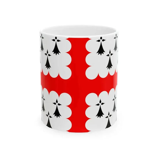 Banniel Bro Gwened 1.0 (Belgium) White Coffee Mug 11oz - Go Mug Yourself
