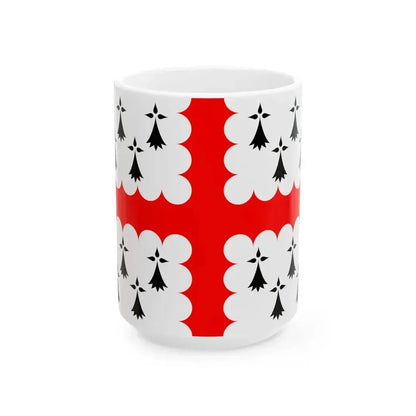 Banniel Bro Gwened 1.0 (Belgium) White Coffee Mug 15oz - Go Mug Yourself