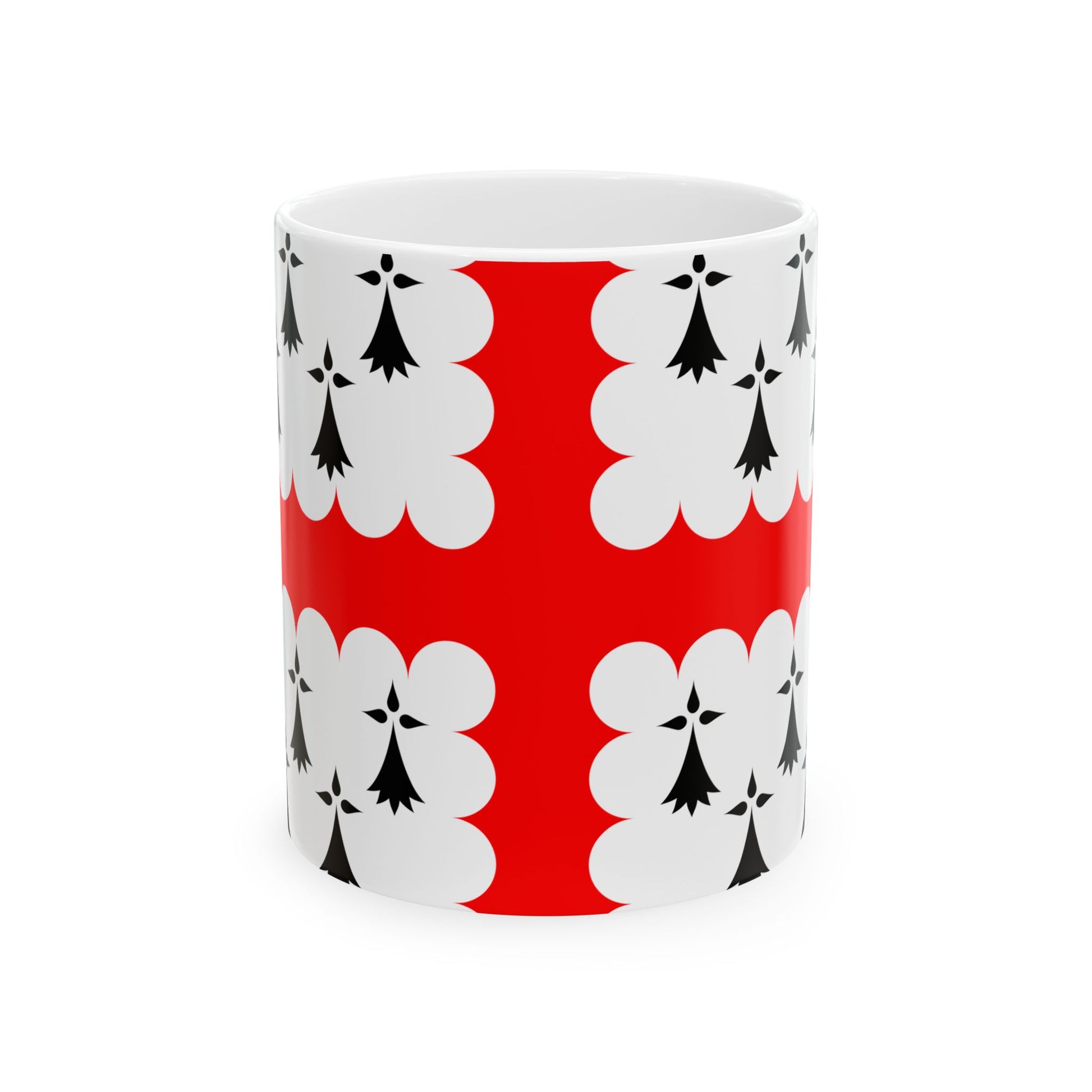 Banniel Bro Gwened 1.0 (Belgium) White Coffee Mug-11oz-Go Mug Yourself