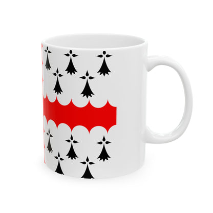 Banniel Bro Gwened 1.0 (Belgium) White Coffee Mug-Go Mug Yourself