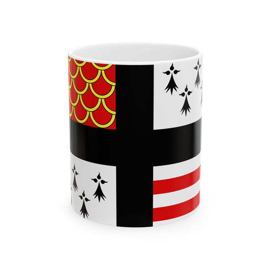 Banniel bro vez (Belgium) White Coffee Mug-11oz-Go Mug Yourself
