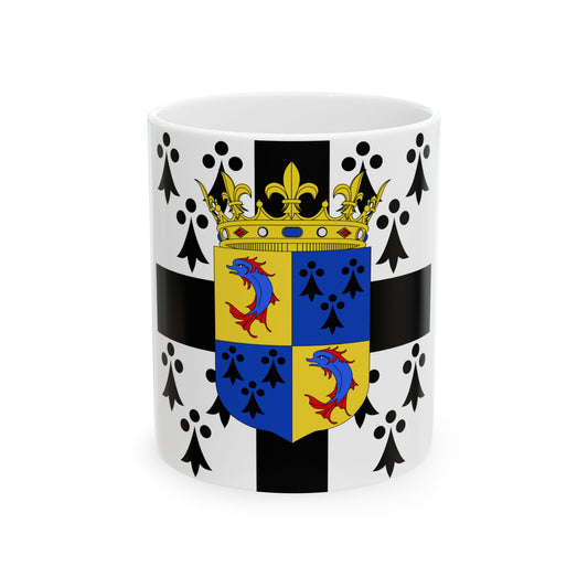 Banniel daofin breizh 1543 (Belgium) White Coffee Mug-11oz-Go Mug Yourself