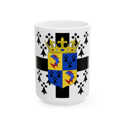 Banniel daofin breizh 1543 (Belgium) White Coffee Mug-15oz-Go Mug Yourself
