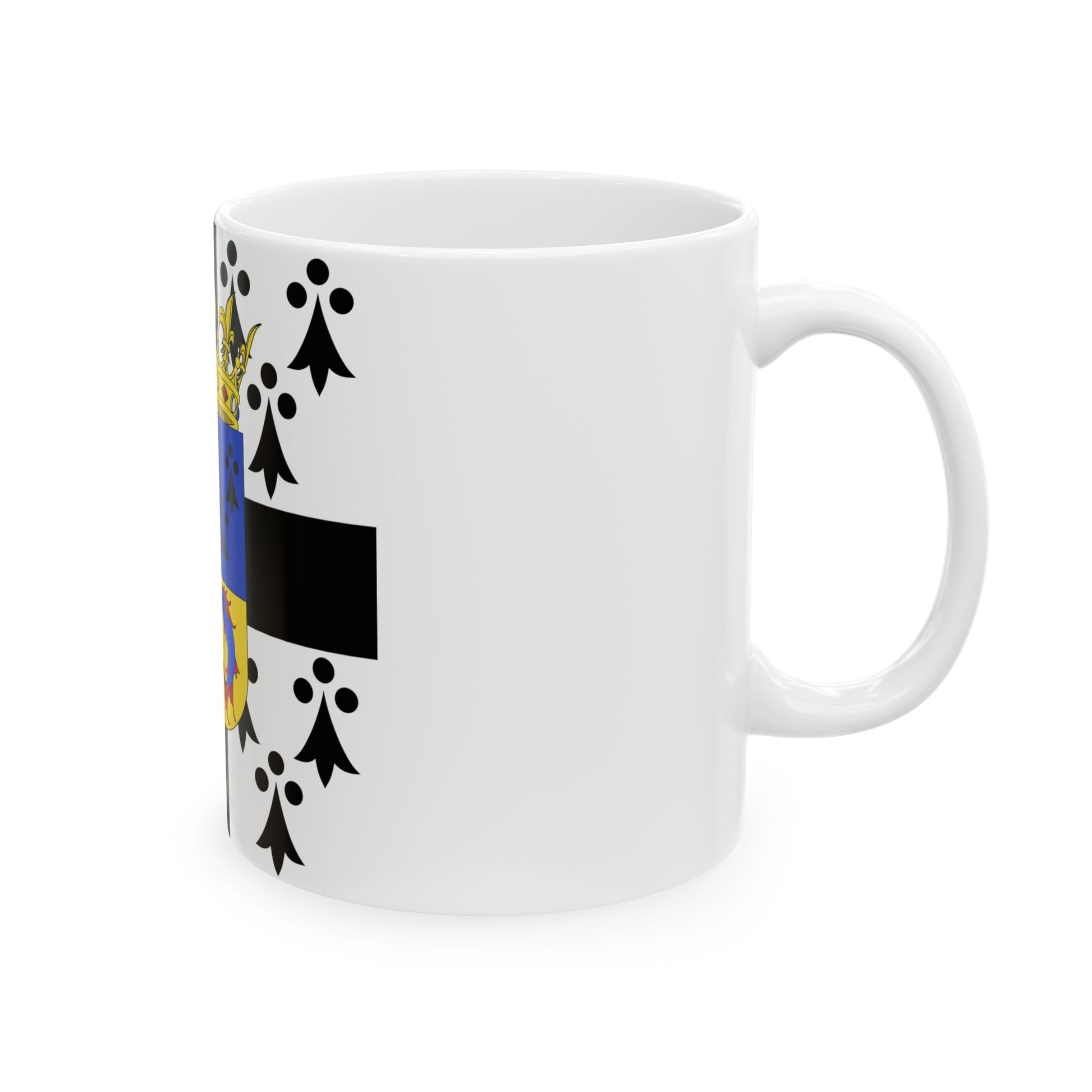 Banniel daofin breizh 1543 (Belgium) White Coffee Mug-Go Mug Yourself