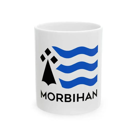 Banniel departamant ar Mor-Bihan 2022 (France) White Coffee Mug 11oz - Go Mug Yourself