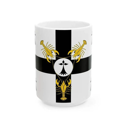 Banniel Enez Sun (France) White Coffee Mug 15oz - Go Mug Yourself