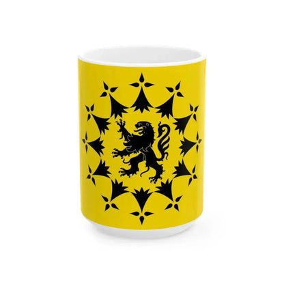 Banniel Enez Vaz (France) White Coffee Mug 15oz - Go Mug Yourself